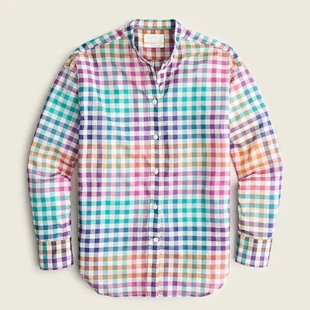 ❤️NWT J. Crew Thomas Mason Shirt | Sz.4